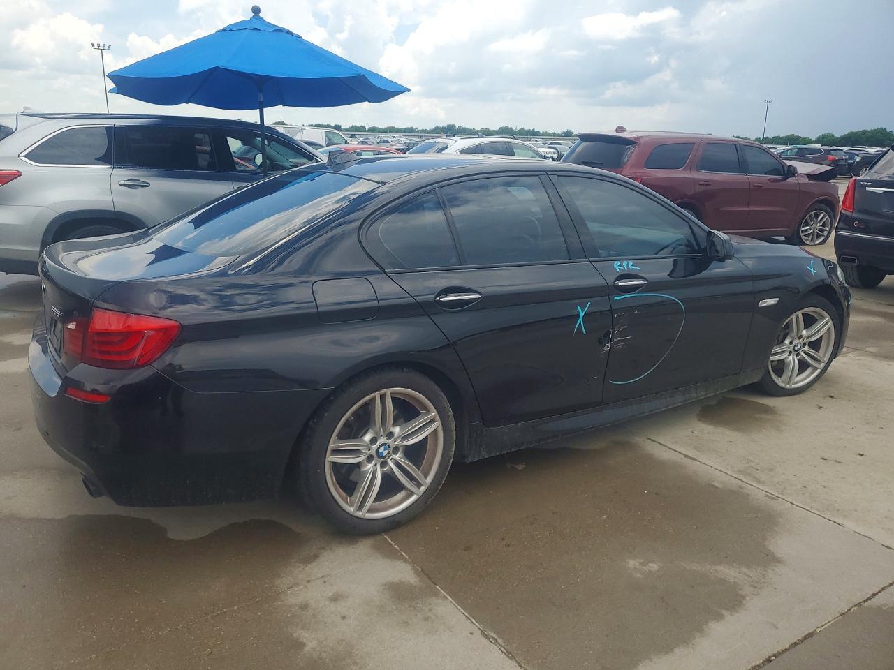2013 Bmw 535 I Black vin: WBAFR7C53DC822325
