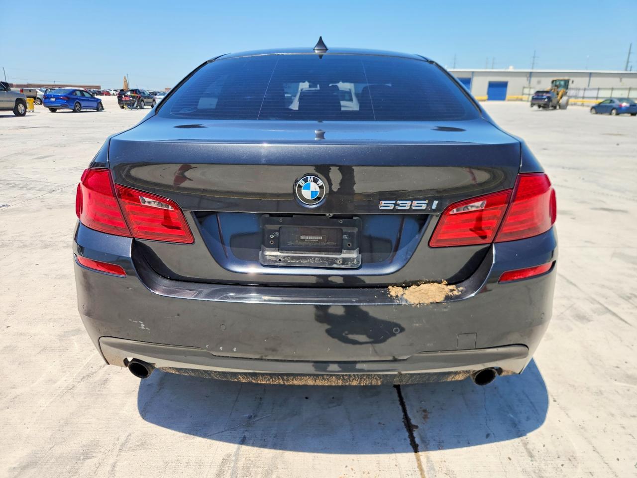 2013 Bmw 535 I Charcoal vin: WBAFR7C53DC826102