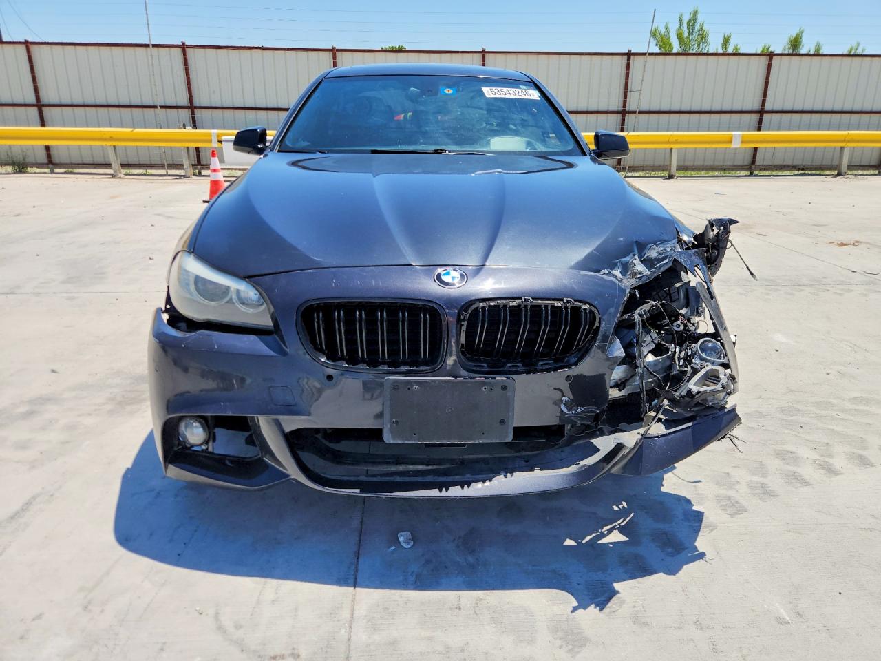 2013 Bmw 535 I Charcoal vin: WBAFR7C53DC826102