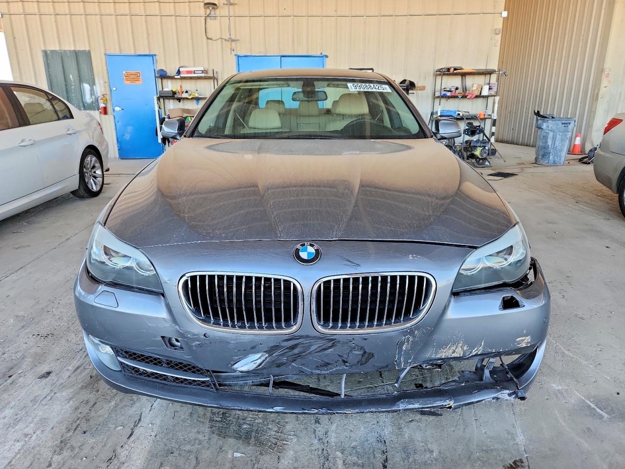 2011 Bmw 535 I Gray vin: WBAFR7C54BC604455