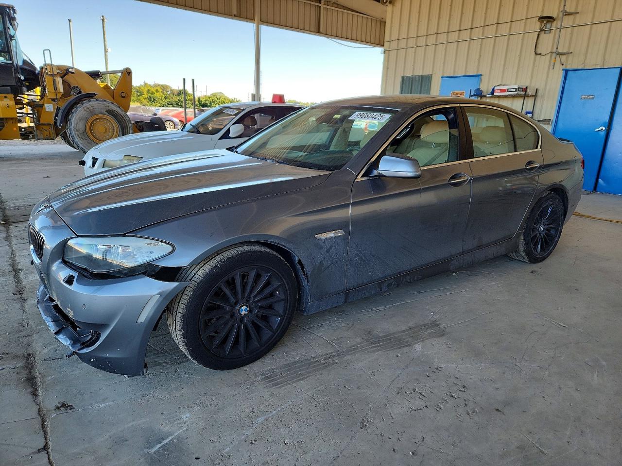 2011 Bmw 535 I Gray vin: WBAFR7C54BC604455