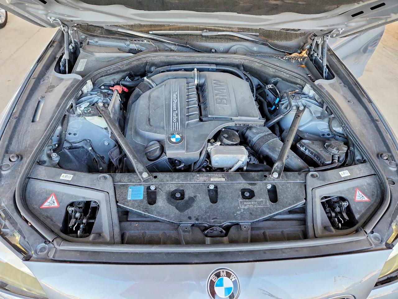 2011 Bmw 535 I Gray vin: WBAFR7C54BC604455