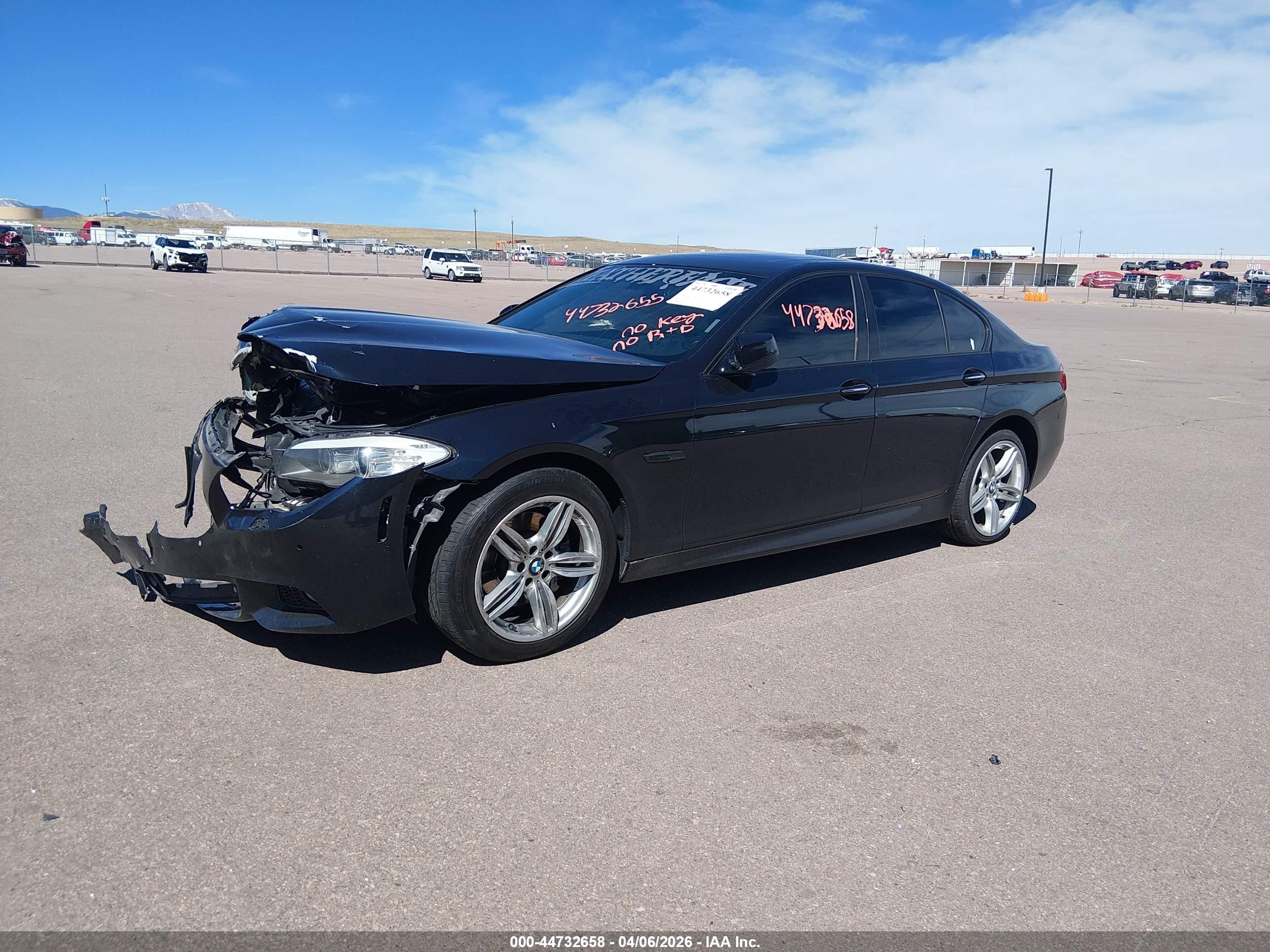 2011 Bmw 535i   Black vin: WBAFR7C54BC606996