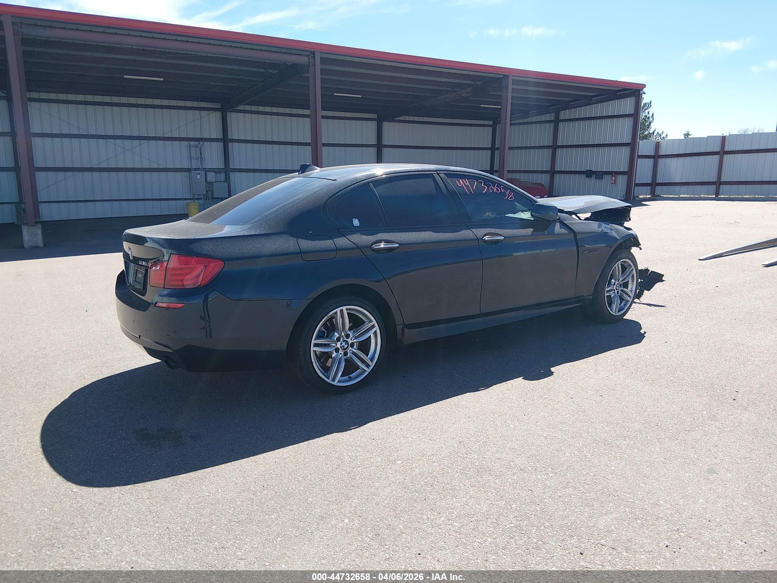 2011 Bmw 535i   Black vin: WBAFR7C54BC606996