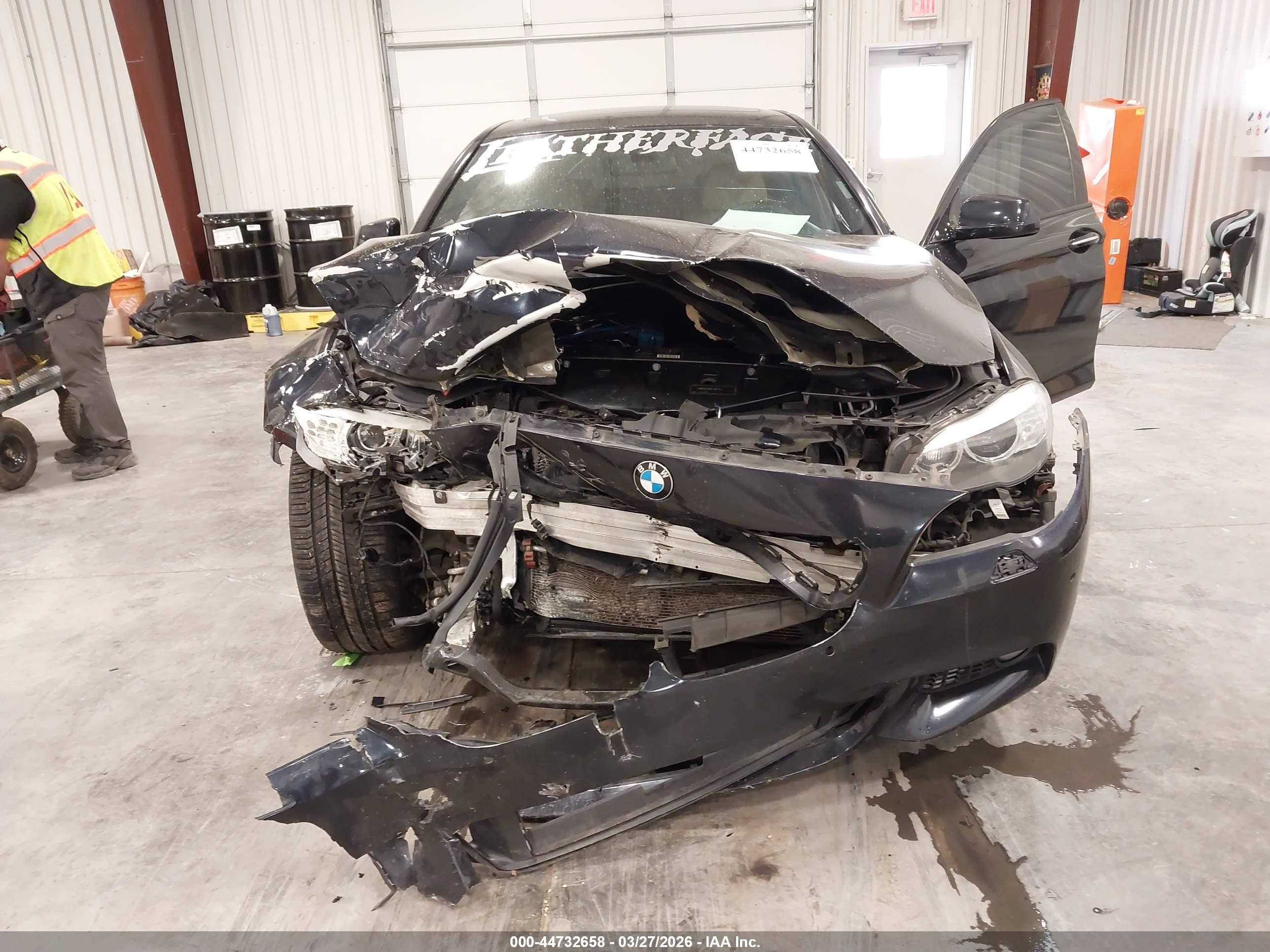 2011 Bmw 535i   Black vin: WBAFR7C54BC606996