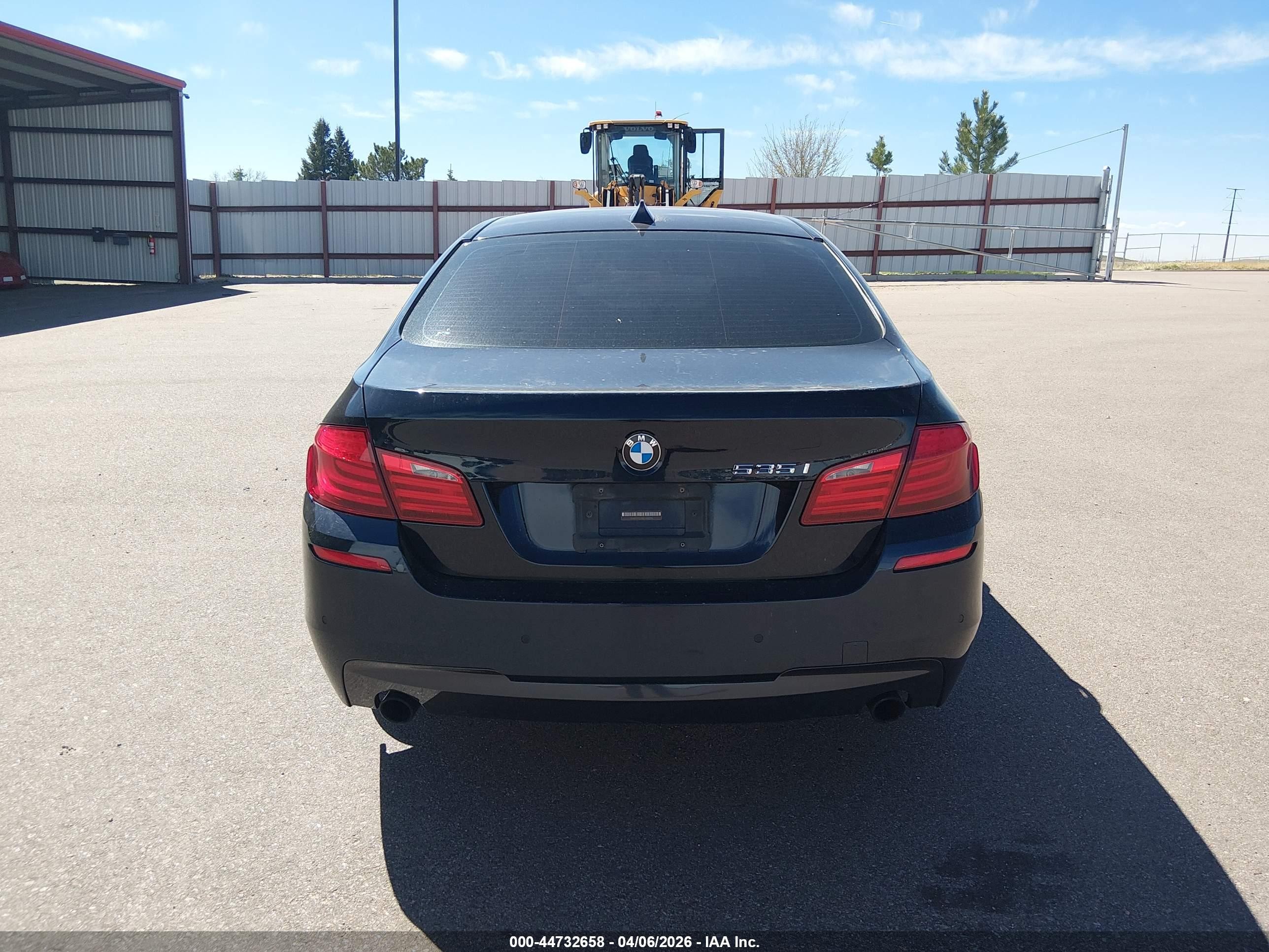 2011 Bmw 535i   Black vin: WBAFR7C54BC606996