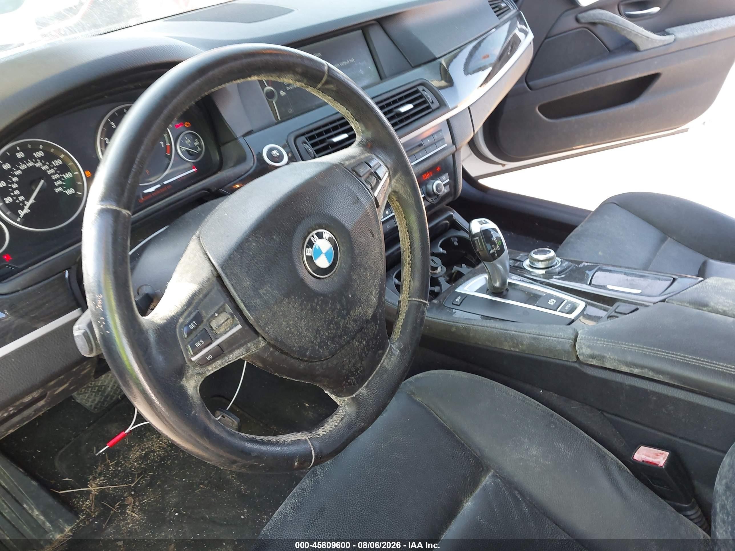 2011 Bmw 535i   Silver vin: WBAFR7C54BC800590