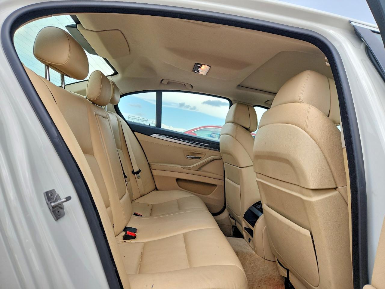 2012 Bmw 535 I White vin: WBAFR7C54CC809663