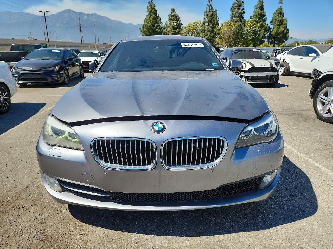 2012 Bmw 535 I Серый vin: WBAFR7C54CC811221