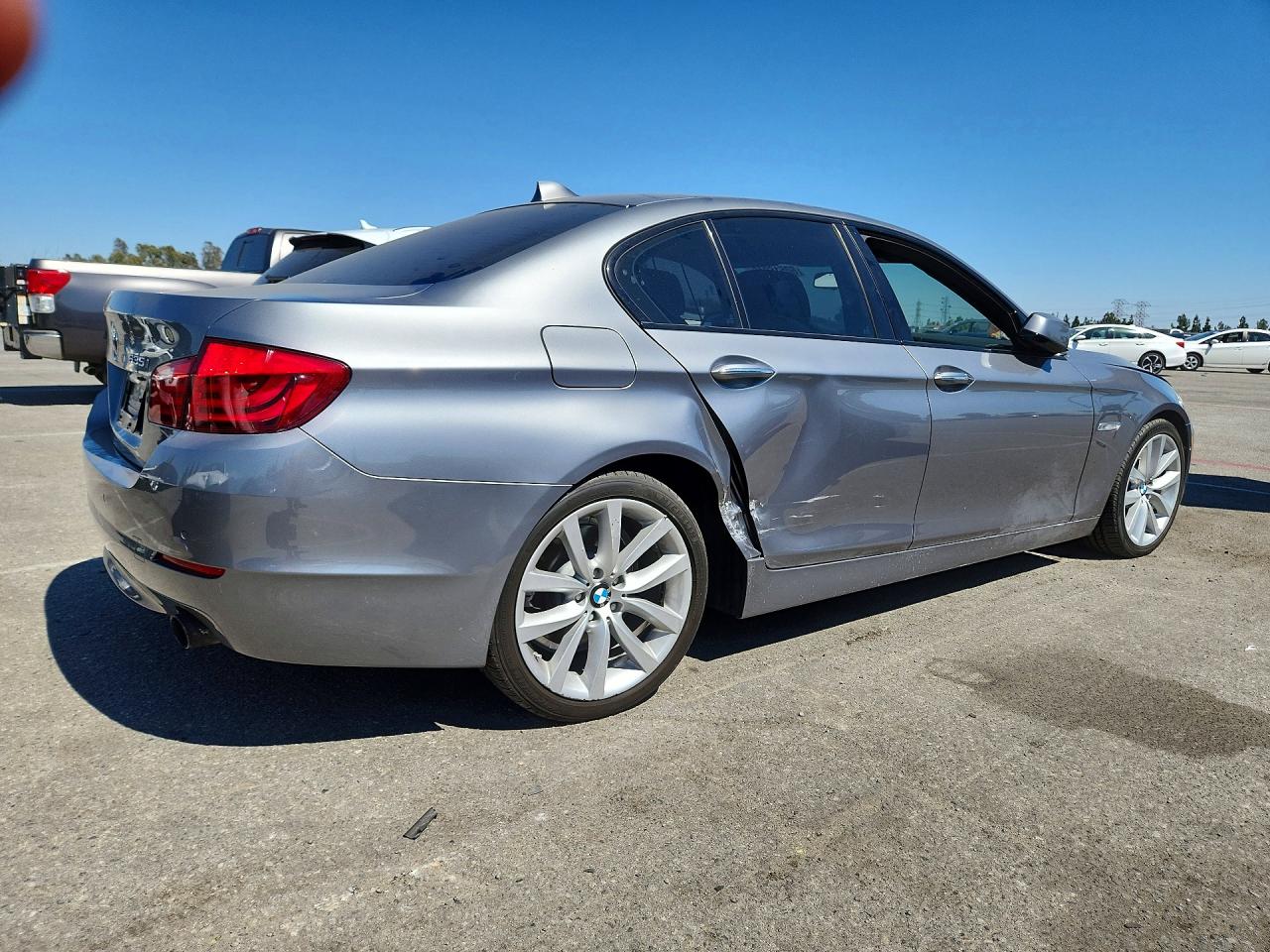 2012 Bmw 535 I Серый vin: WBAFR7C54CC811221
