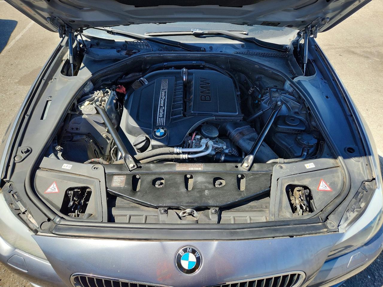 2012 Bmw 535 I Серый vin: WBAFR7C54CC811221