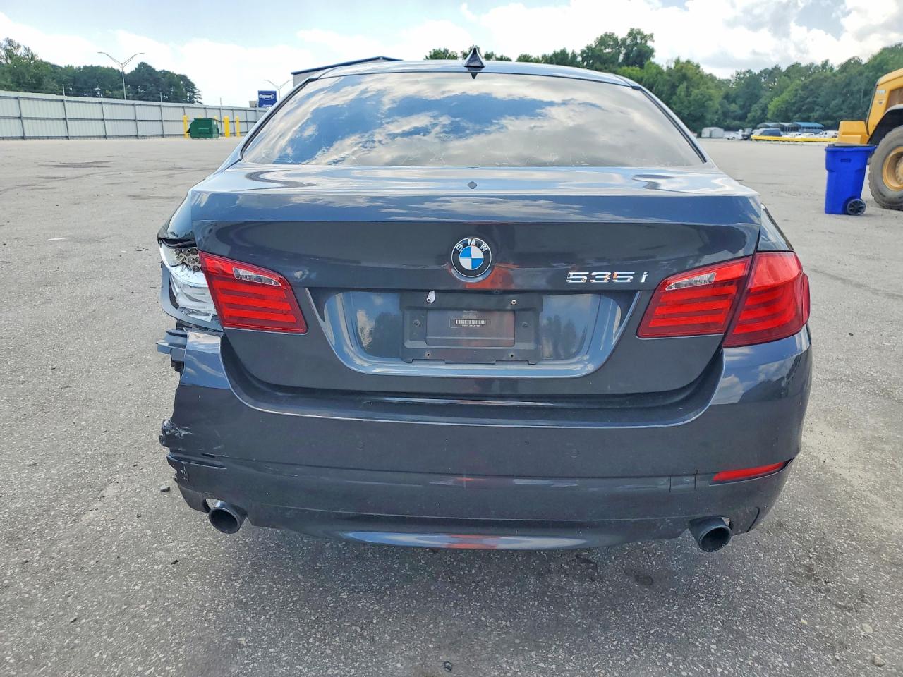 2012 Bmw 535 I Black vin: WBAFR7C54CC817035