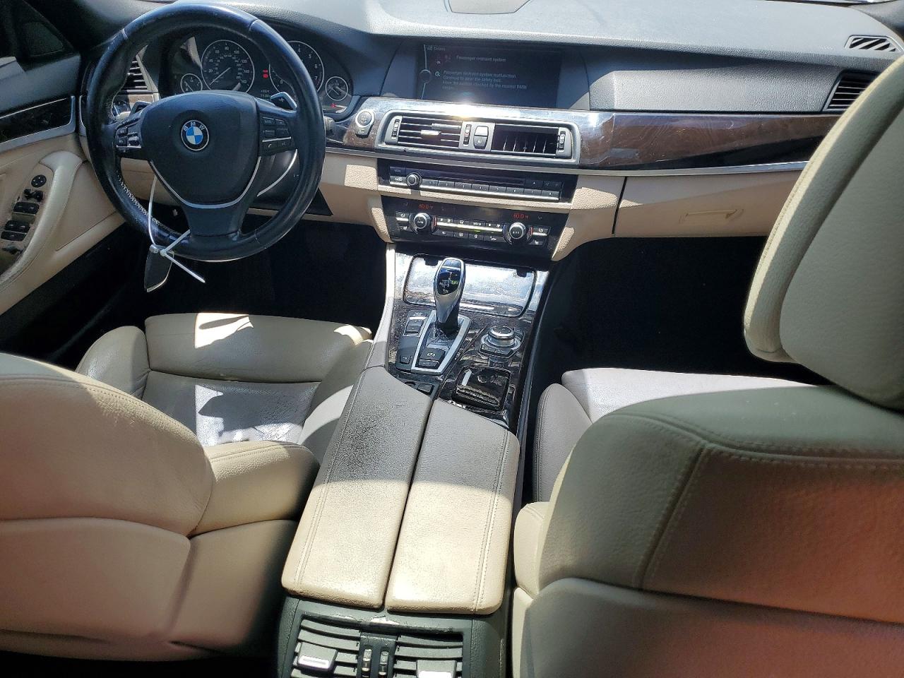 2012 Bmw 535 I Black vin: WBAFR7C54CC817035