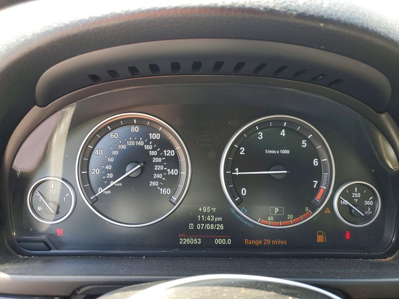 2012 Bmw 535 I Black vin: WBAFR7C54CC817035