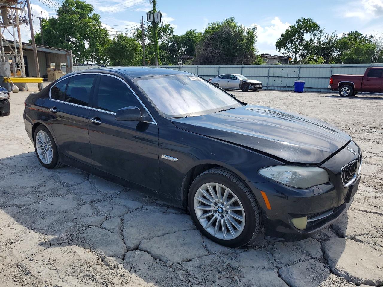 2013 Bmw 535 I Black vin: WBAFR7C54DC819742