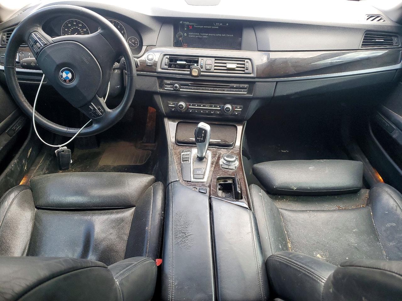 2013 Bmw 535 I Black vin: WBAFR7C54DC819742