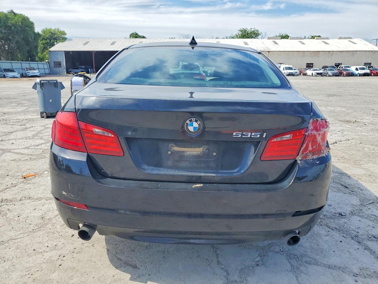 2013 Bmw 535 I Black vin: WBAFR7C54DC819742