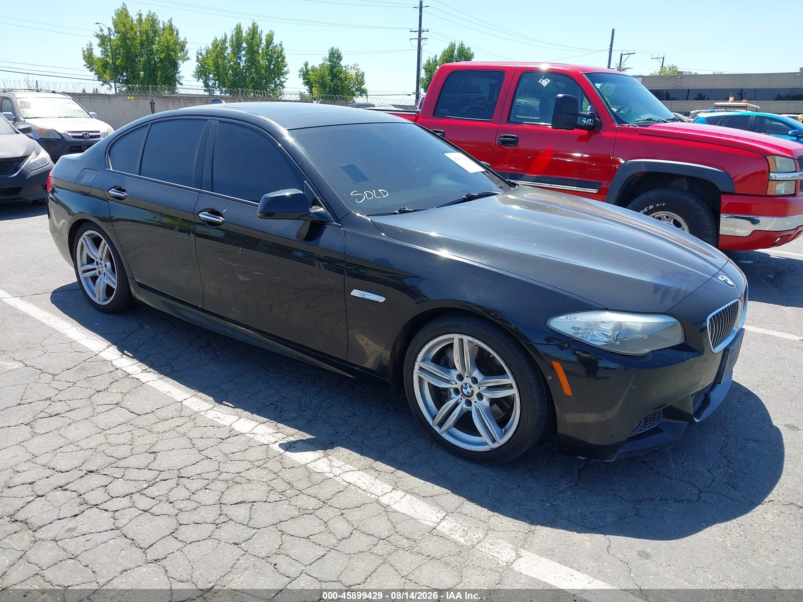 2013 Bmw 535i   Black vin: WBAFR7C54DC827761