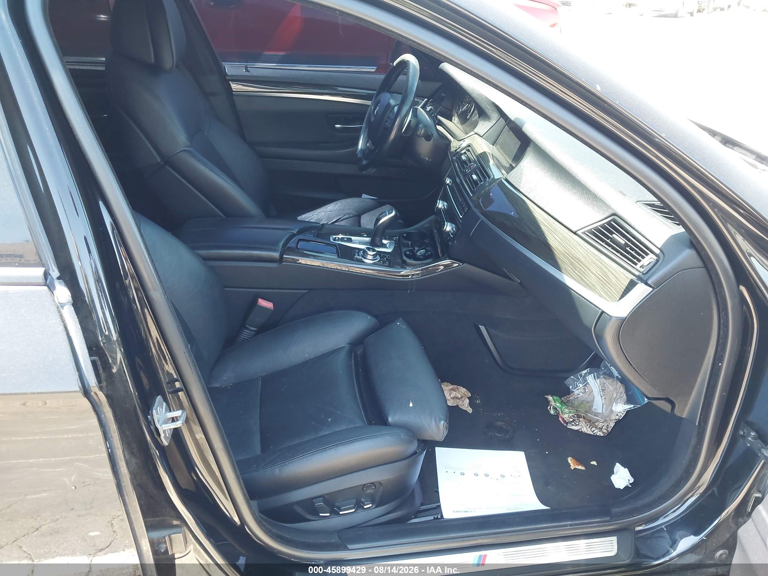 2013 Bmw 535i   Black vin: WBAFR7C54DC827761