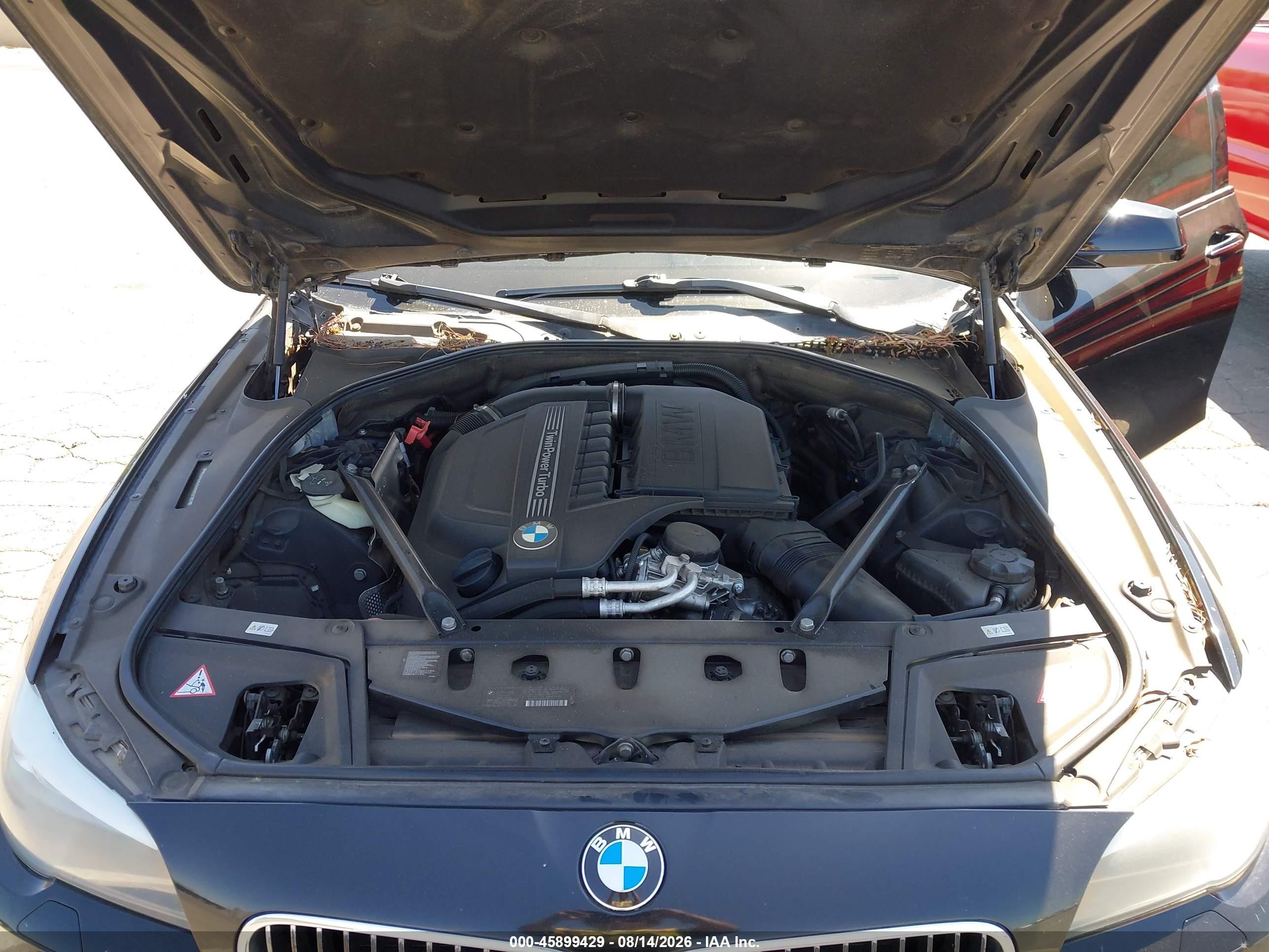 2013 Bmw 535i   Black vin: WBAFR7C54DC827761