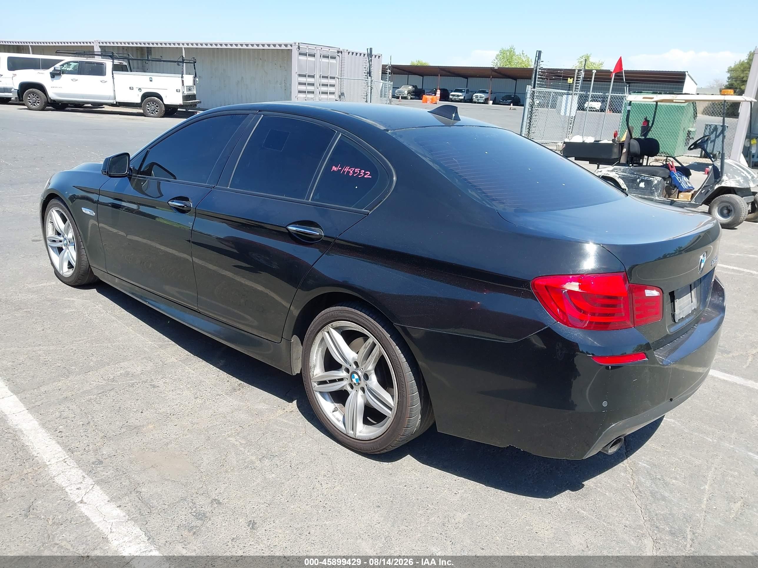 2013 Bmw 535i   Black vin: WBAFR7C54DC827761