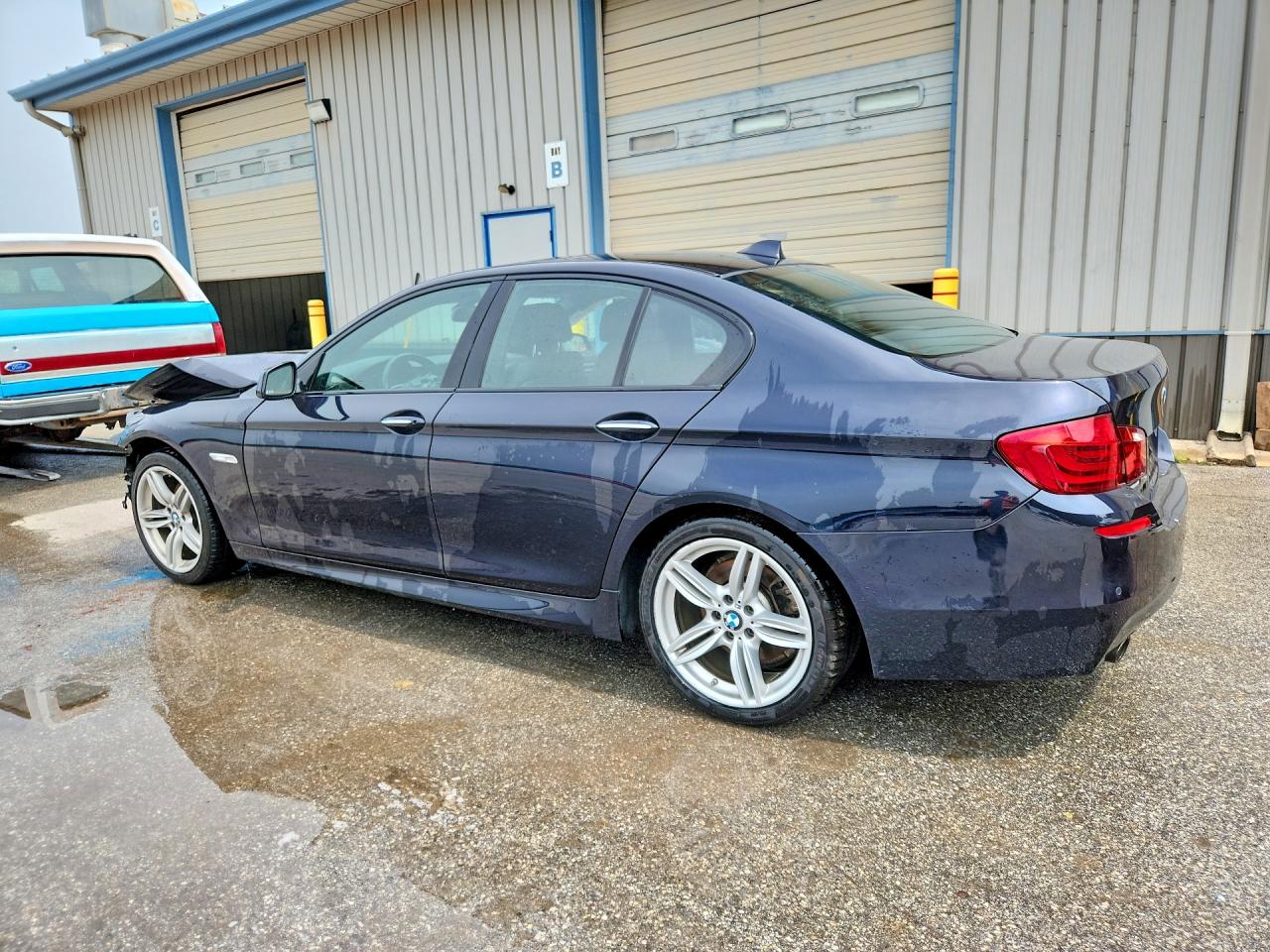 2013 Bmw 535 I Blue vin: WBAFR7C54DC828795