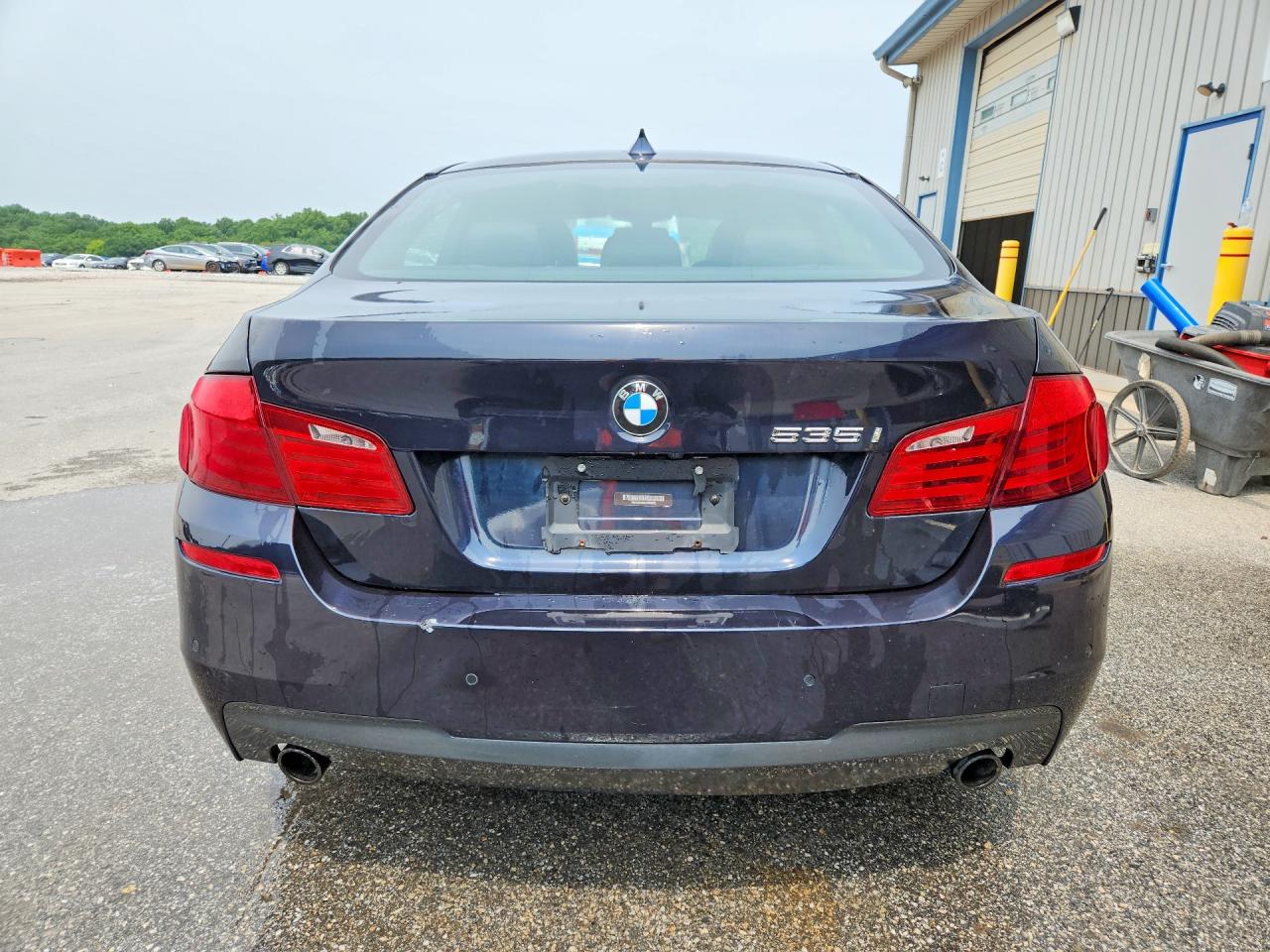 2013 Bmw 535 I Blue vin: WBAFR7C54DC828795