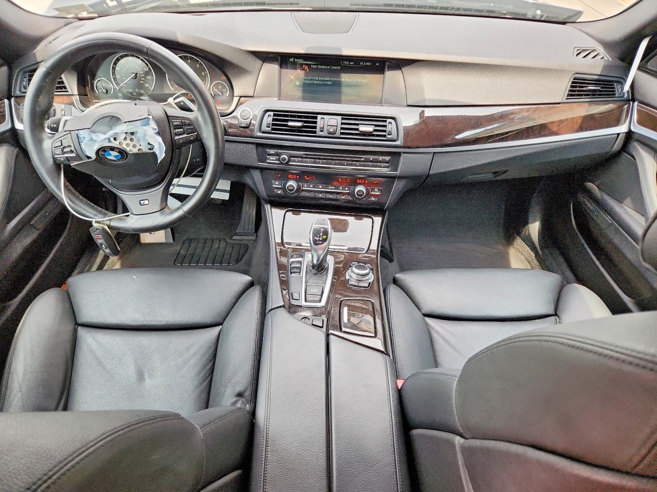 2013 Bmw 535 I Blue vin: WBAFR7C54DC828795