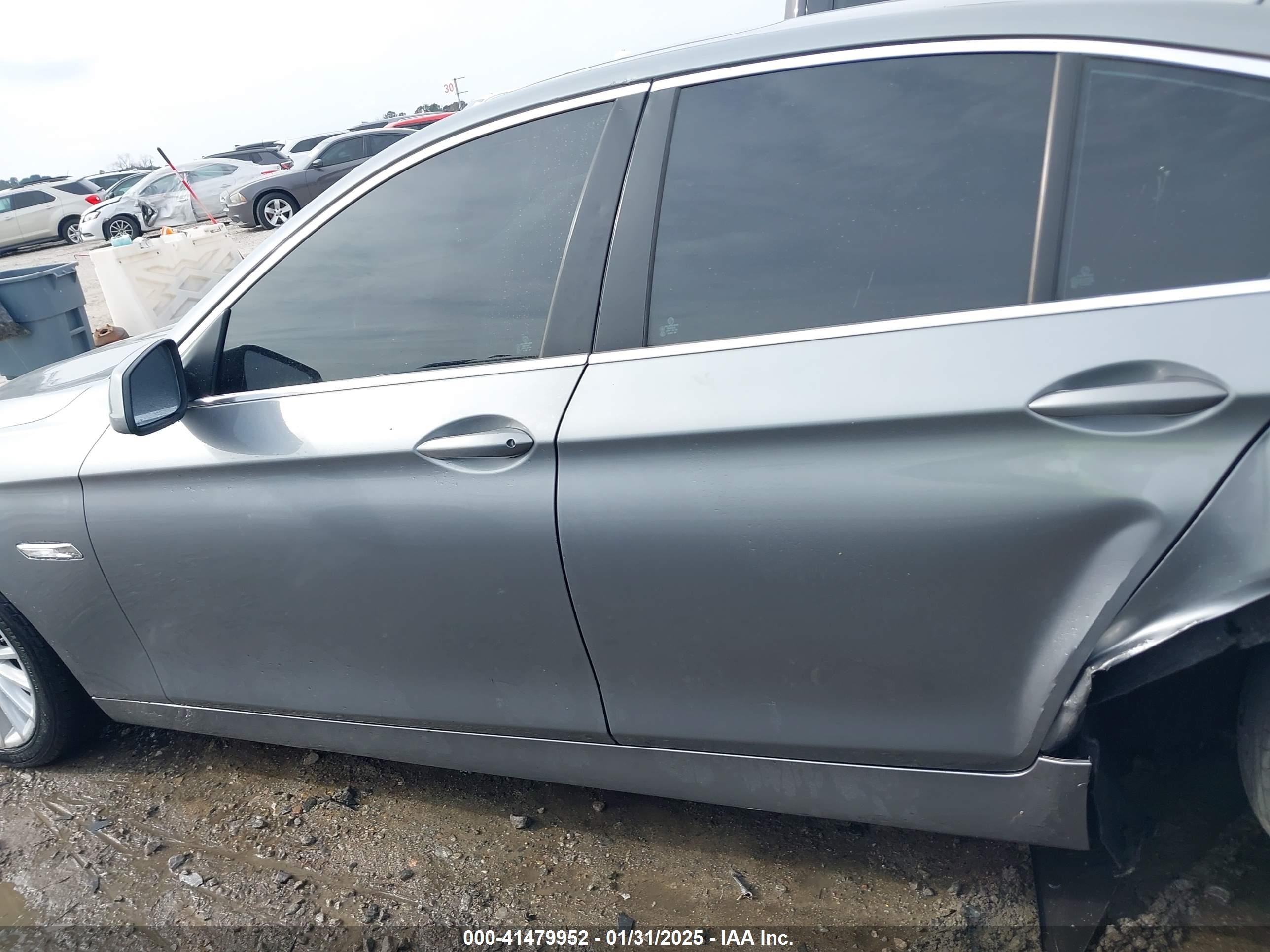 2011 Bmw 535i   Silver vin: WBAFR7C55BC603251