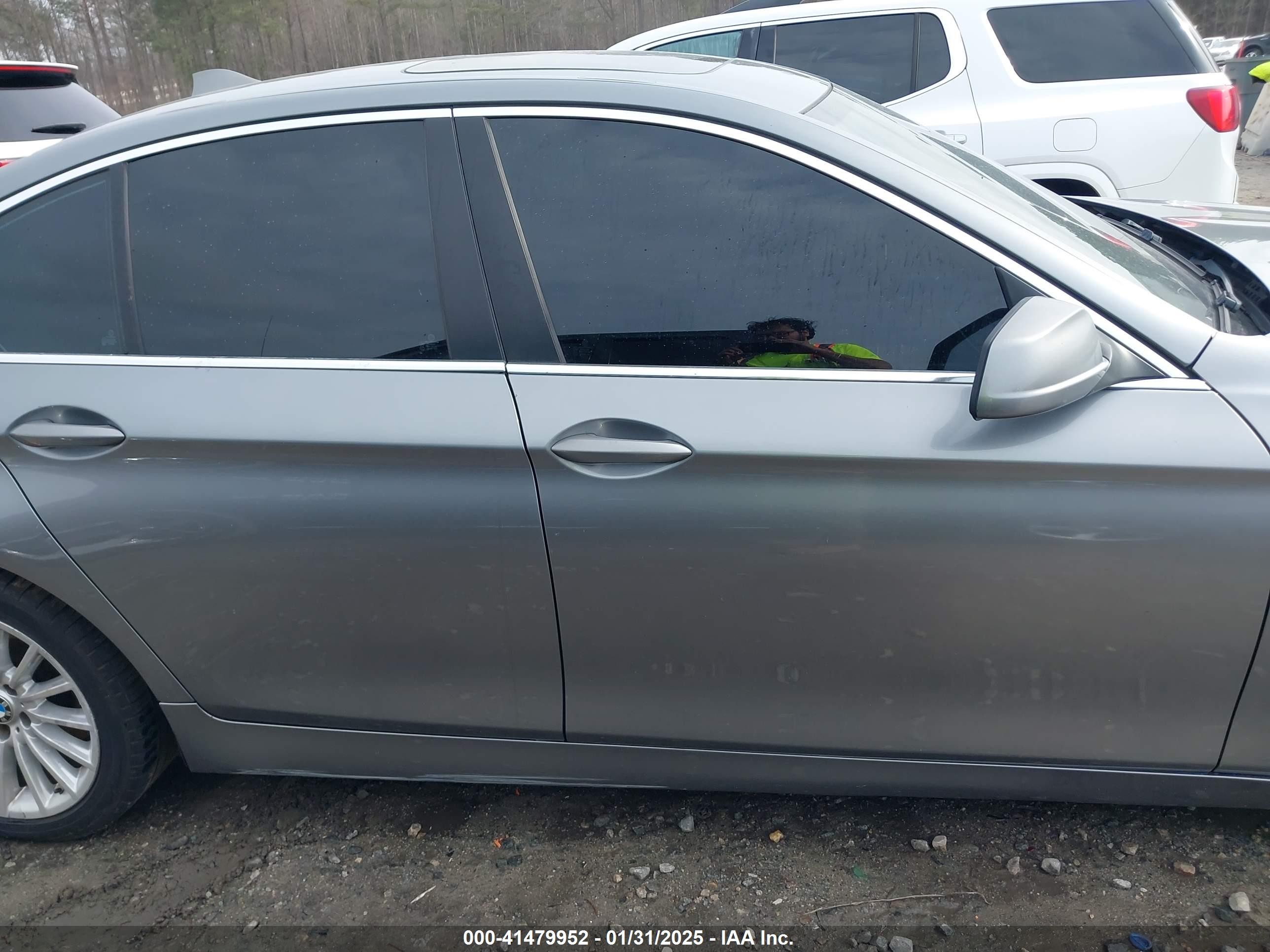 2011 Bmw 535i   Silver vin: WBAFR7C55BC603251