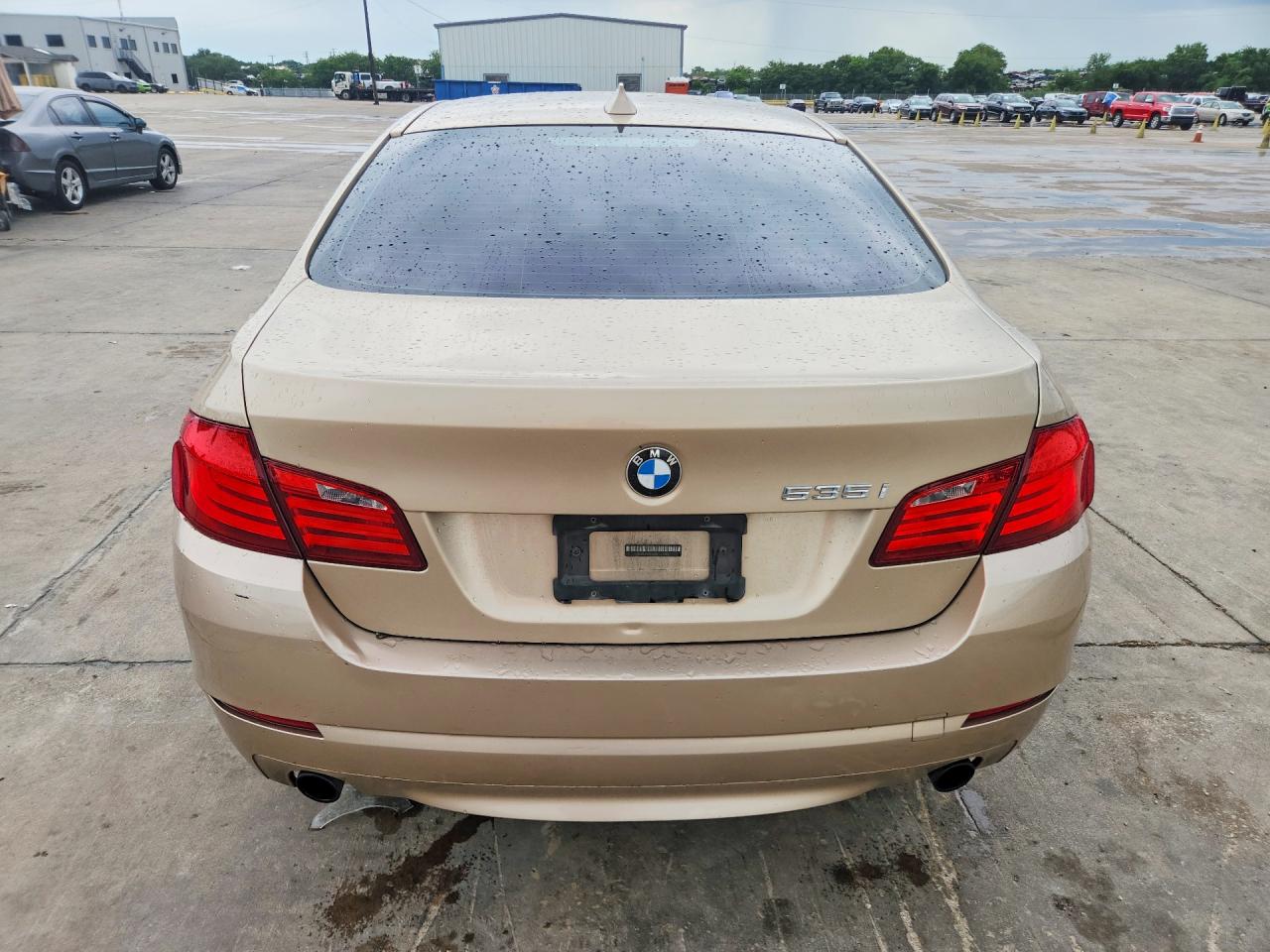 2011 Bmw 535 I Золотой vin: WBAFR7C55BC604349