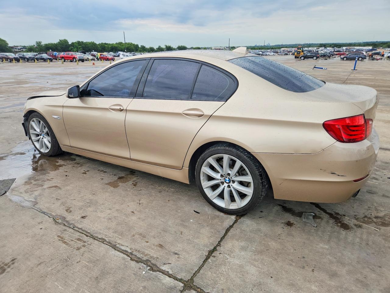 2011 Bmw 535 I Золотой vin: WBAFR7C55BC604349