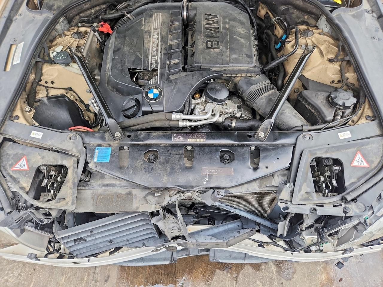 2011 Bmw 535 I Золотой vin: WBAFR7C55BC604349