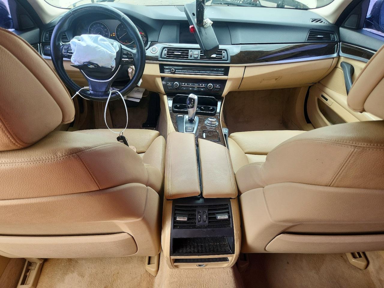 2011 Bmw 535 I Золотой vin: WBAFR7C55BC604349