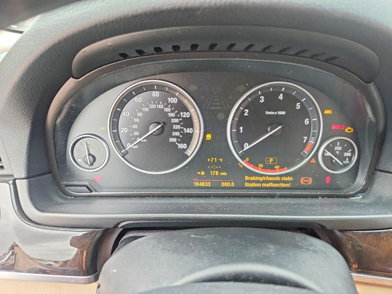 2011 Bmw 535 I Золотой vin: WBAFR7C55BC604349