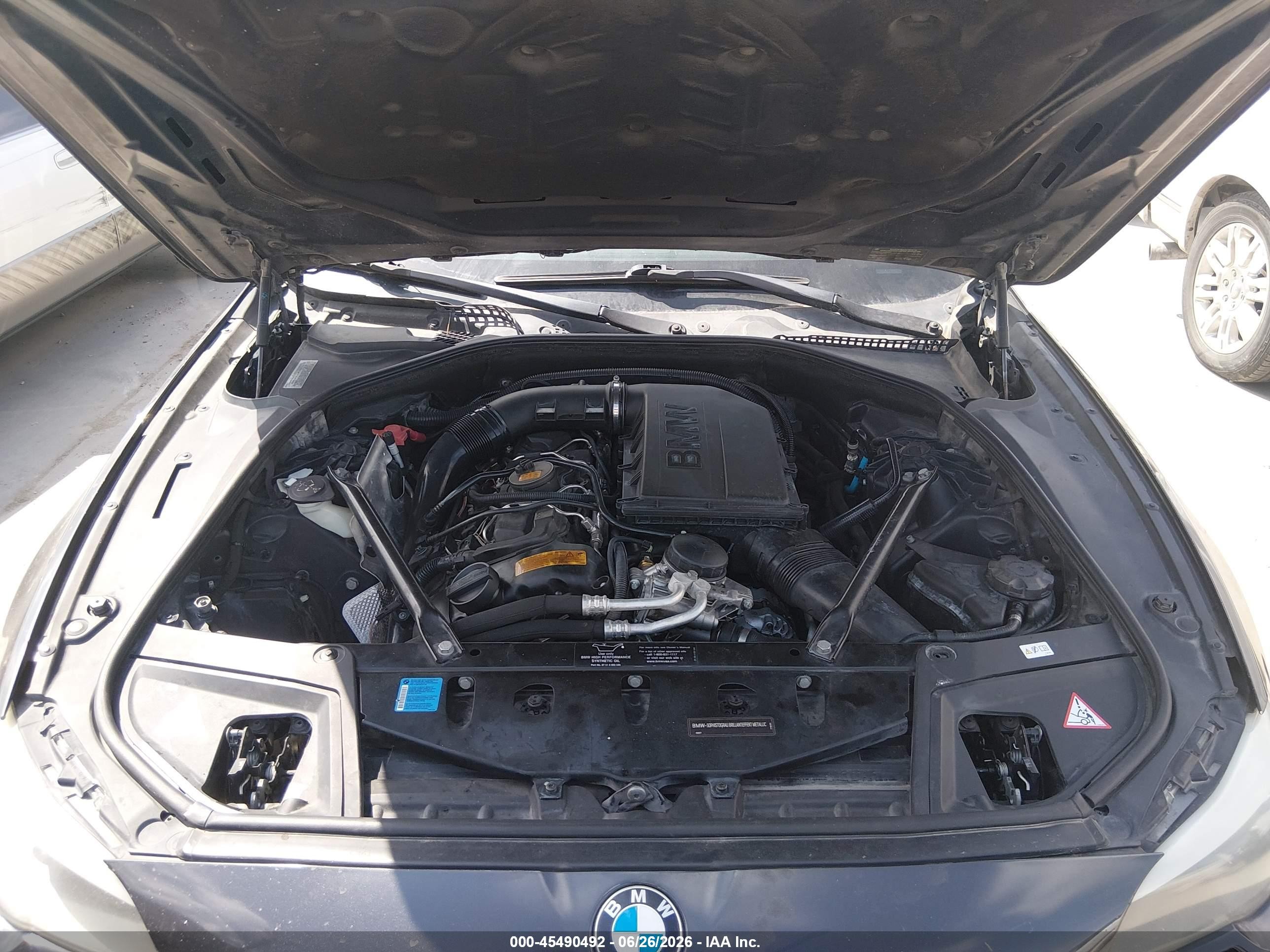 2011 Bmw 535i   Gray vin: WBAFR7C55BC606778