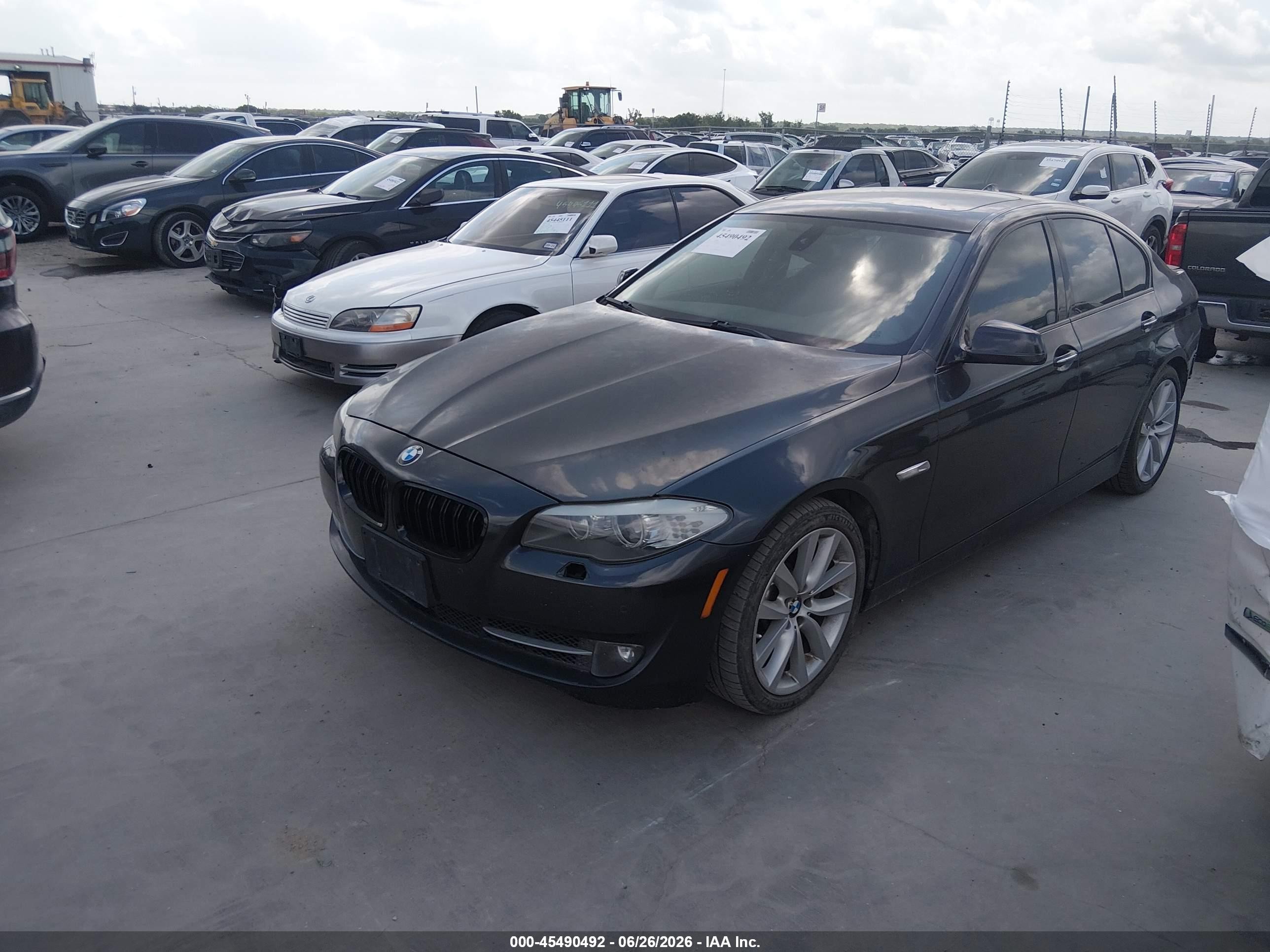 2011 Bmw 535i   Gray vin: WBAFR7C55BC606778