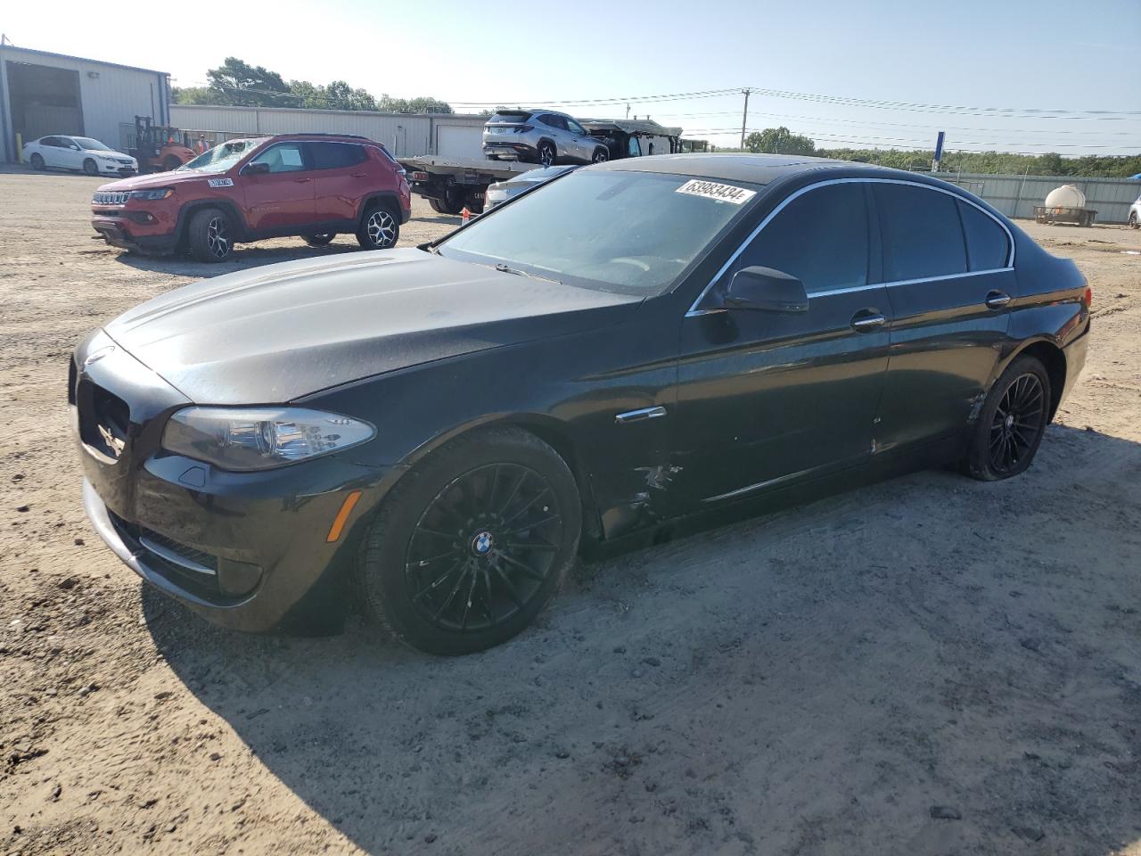 2011 Bmw 535 I Black vin: WBAFR7C55BC608613