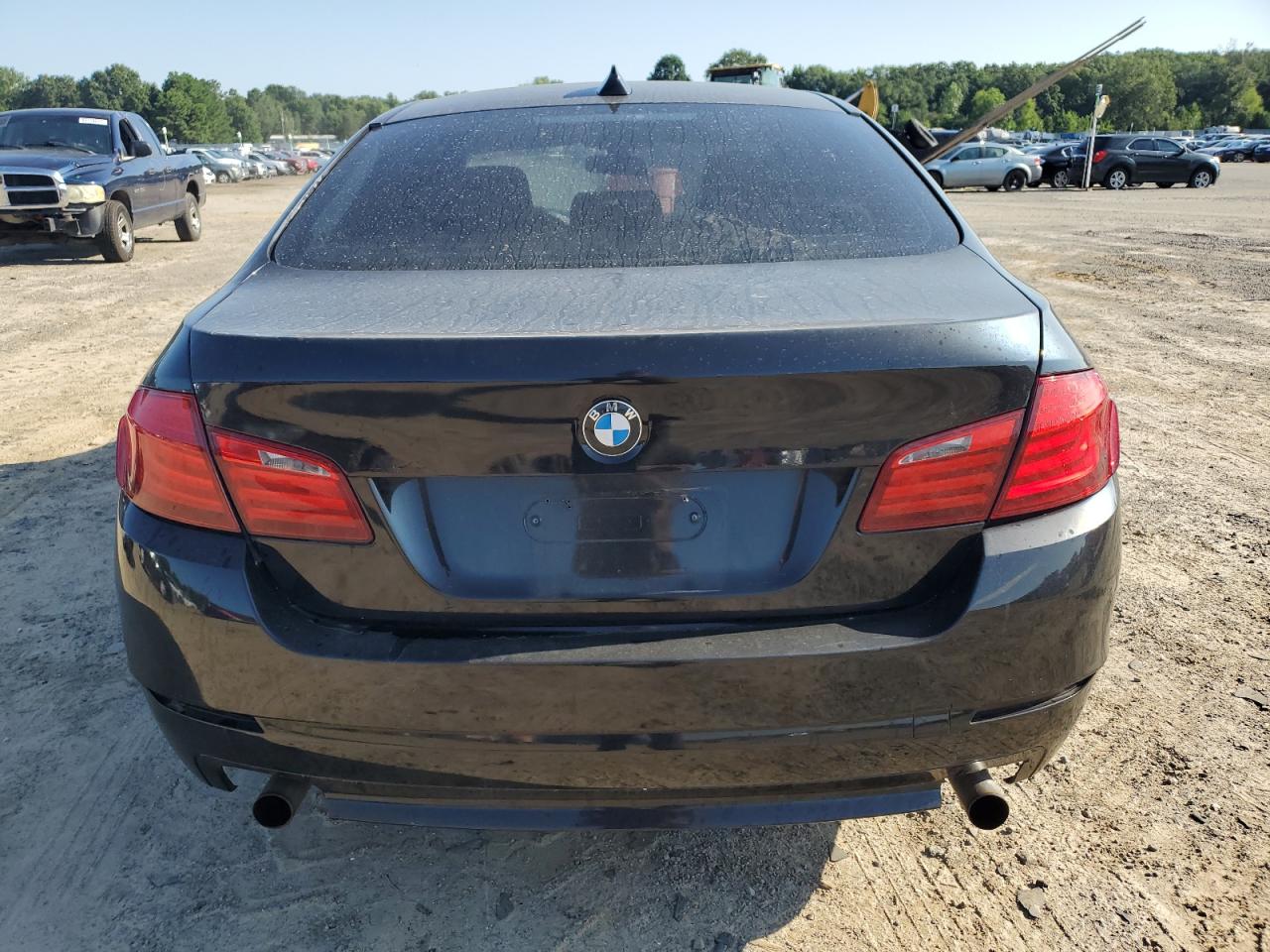2011 Bmw 535 I Black vin: WBAFR7C55BC608613