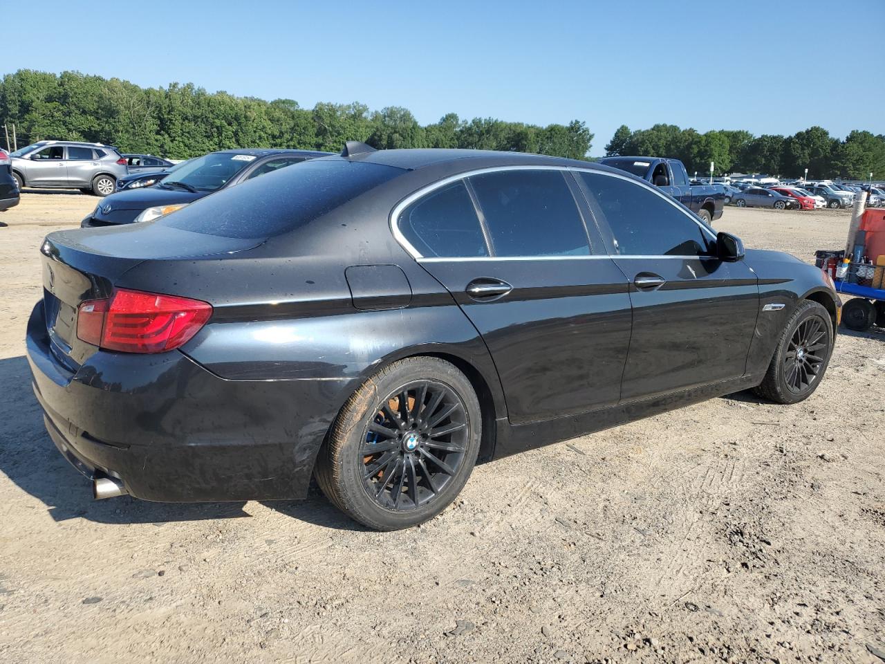 2011 Bmw 535 I Black vin: WBAFR7C55BC608613