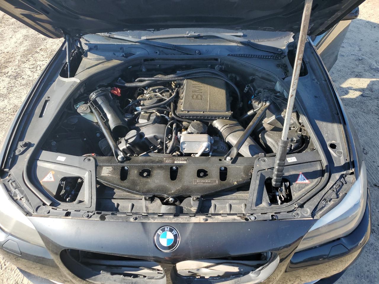 2011 Bmw 535 I Black vin: WBAFR7C55BC608613