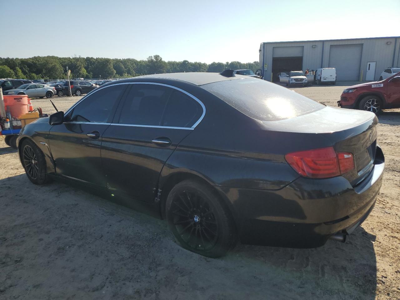 2011 Bmw 535 I Black vin: WBAFR7C55BC608613
