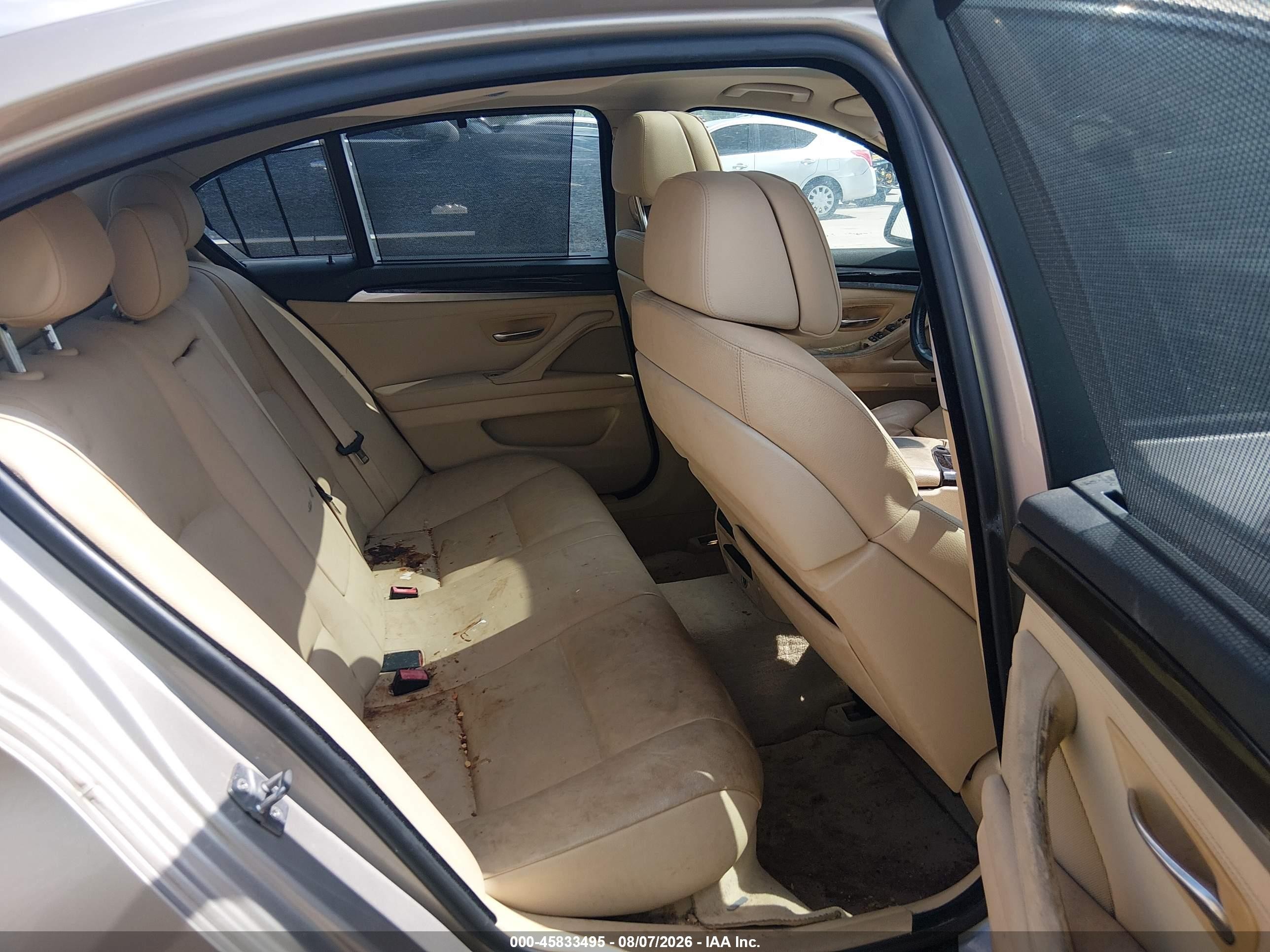 2011 Bmw 535i   Gold vin: WBAFR7C55BC800534