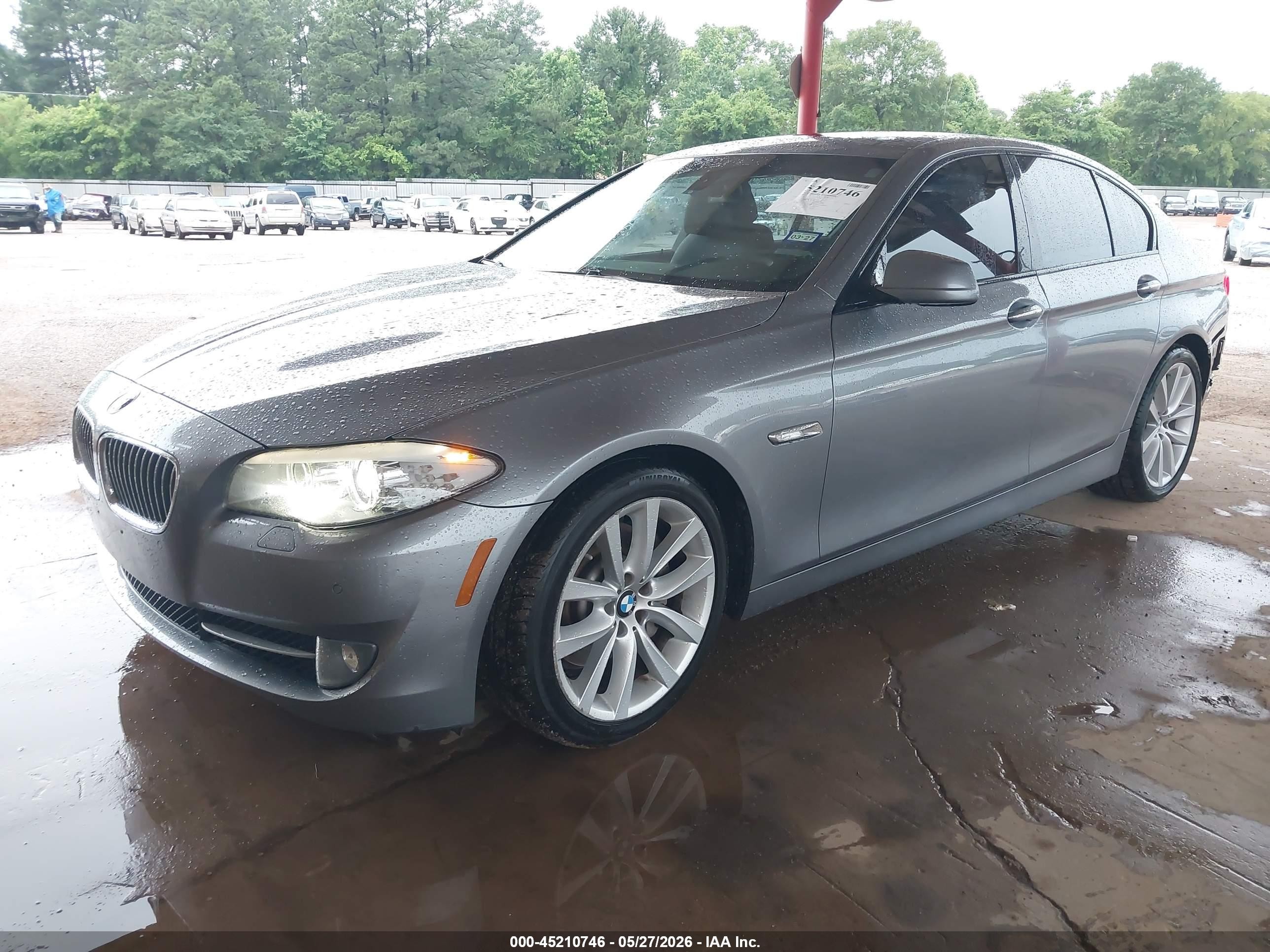 2012 Bmw 535i   Gray vin: WBAFR7C55CC808912