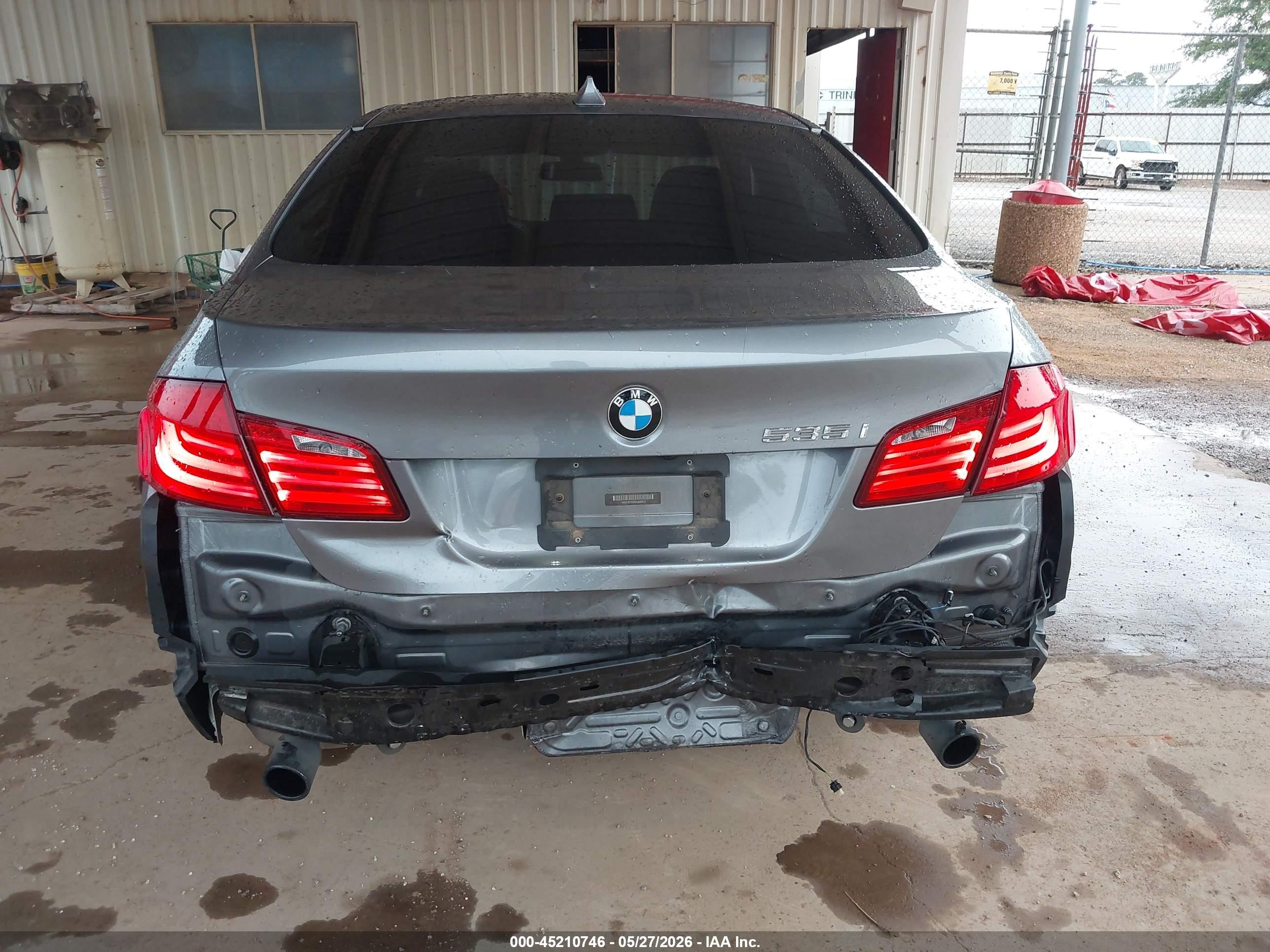 2012 Bmw 535i   Gray vin: WBAFR7C55CC808912