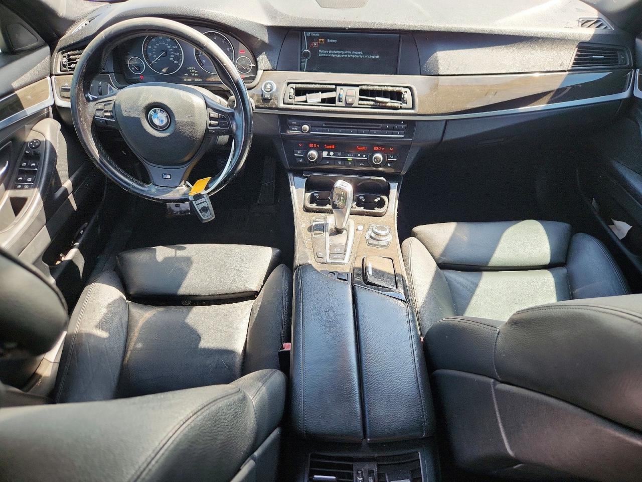 2012 Bmw 535 I White vin: WBAFR7C55CC810854