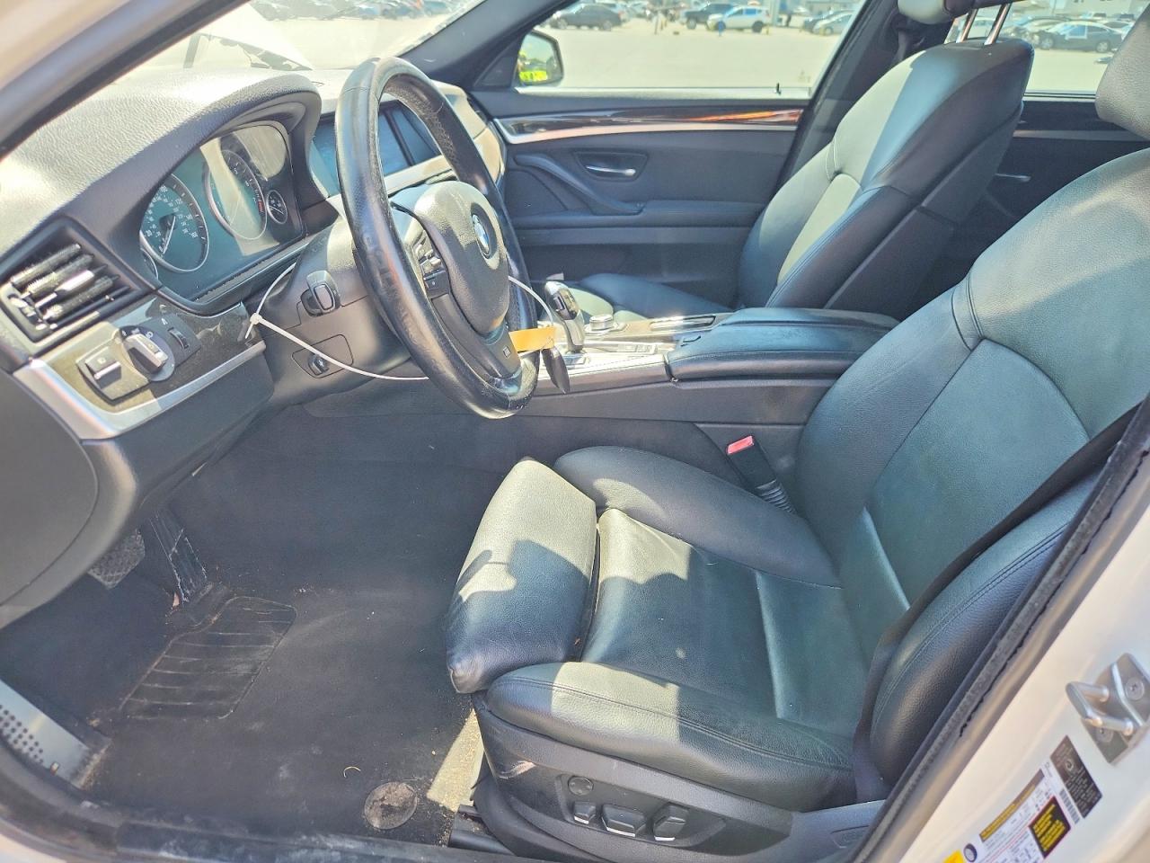 2012 Bmw 535 I White vin: WBAFR7C55CC810854