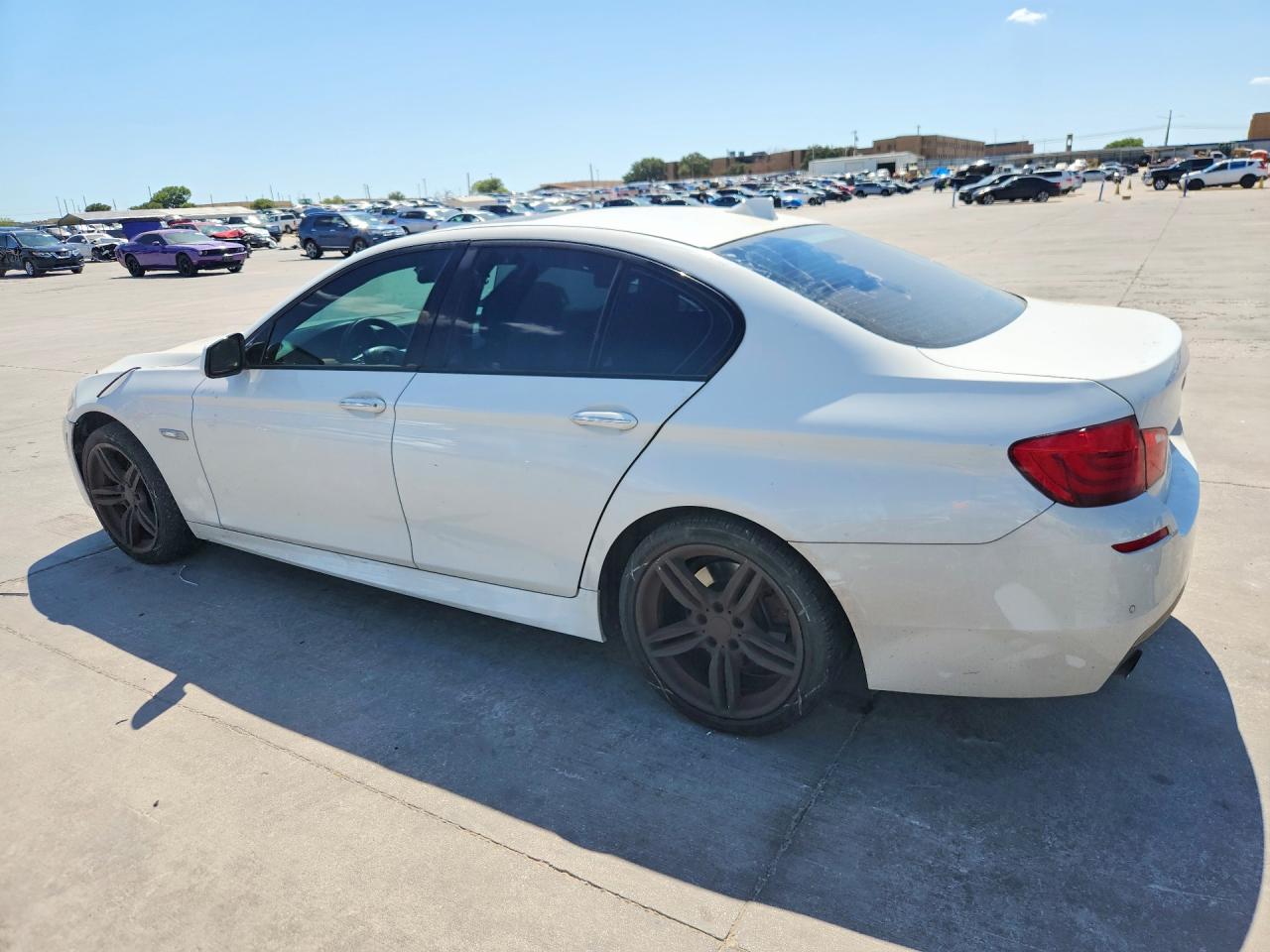 2012 Bmw 535 I White vin: WBAFR7C55CC810854