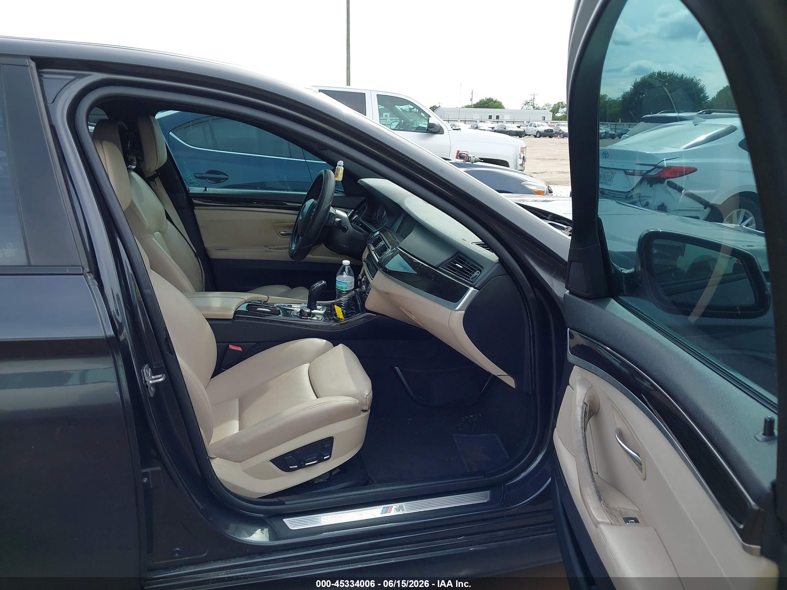 2012 Bmw 535i   Серый vin: WBAFR7C55CC813849