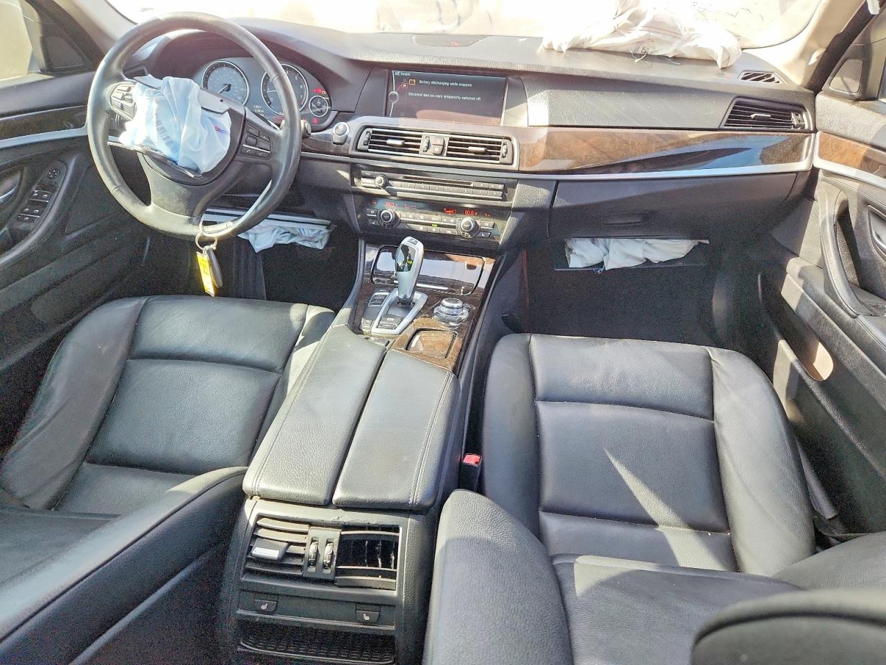 2012 Bmw 535 I Silver vin: WBAFR7C55CC816248